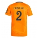 Real Madrid Daniel Carvajal #2 Replike Gostujuci Dres 2024-25 Kratak Rukav